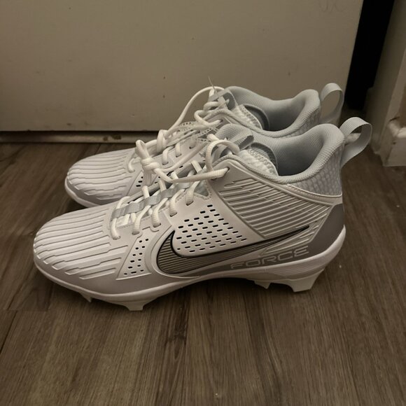 Nike Football Cleats Men’s Size 14.5 Lineman Force Savage Pro 3 White main image 7